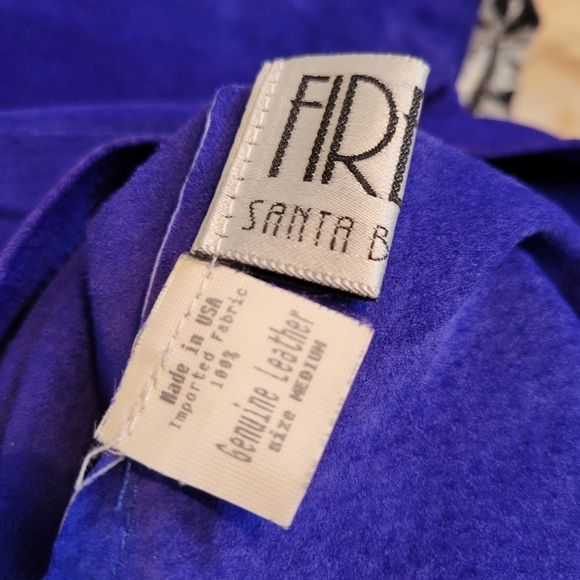 Vintage Suede 1980s Electric Blue   Dress With Rhinestones Size M - Picture 15 of 16